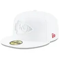 Produktbild: New Era Fitted Cap 59Fifty PLATINUM NFL Sideline weiß 7 5/8 - (60,6cm)