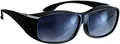 Produktbild: PEARL Überziehbrille: Überzieh-Sonnenbrille Day Vision für Brillenträger, UV 380 (Übersonnenbrille, Überziehbrille Herren, Sonnenbrillen Normale Brillen)