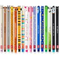 Produktbild: LEGAMI - Set of 16 Erasable Gel Pens with Thermosensitive Erase Ink, 0.7mm Tip, Animal Designs'