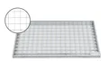 Produktbild: ACO 60x40x2cm Maschenrost 30/30 Gitterrost Eingangsrost Normrost Abstreifer Rost