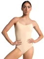 Produktbild: Capezio Damen Camisole Leotard w/BraTek Gymnastikanzug, Nude, M