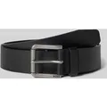 Produktbild: BOSS Ledergürtel mit Dornschließe Modell 'Joris' in Black, Größe 95