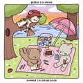 Produktbild: Berrie Coloring Summer: Cute and Cozy Coloring Book for Kids & Adults Featuring Easy to Color Animal Illustrations and Adorable Scenes (Cute & Cozy Coloring Books)