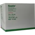 Produktbild: GAZIN Mullkomp.10x10 cm steril 8fach, 100 St PZN 03449060