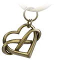 Produktbild: FABACH Herz Schlüsselanhänger mit Unendlichkeitszeichen „Infinite Love“ – Unendlichkeit Anhänger mit Herz für Freundin, Freund, Paare - Partner Glücksbringer - Ich liebe dich für immer