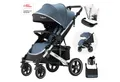 Produktbild: Daliya® Kinder-Buggy RAPIDY Buggy Kinderwagen, XXL Set, kompakt, Kinderbuggy, Sportwagen, (10-tlg), Liegeposition, Fußsack, Spieltisch, Wickeltasche, Regenverdeck