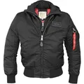 Produktbild: Alpha Industries MA-1 D-Tec Bomberjacke schwarz, Größe L