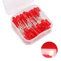 Produktbild: 5mm LED Leuchtdiode, 80 Stück Rot LED Dioden 5 mm 80 Stück