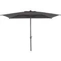 Produktbild: Siena Garden Marktschirm 200 cm x 300 cm Anthrazit mit Kurbelmechanik