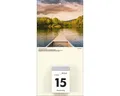 Produktbild: ZETTLER Abreißkalender Kalenderrückwand 14,5x30cm für Typ 301 / 302 Natur sortiert