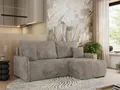 Produktbild: MKS MÖBEL Ecksofa ARPA L, Set, Komfortschaum, CME30-Schaum, lose Kissen, Zierkissen, Couch, Ecksofa L-Form, Bettfunktion, Bettkasten, Wellenfedern