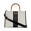 Produktbild: GUESS Kerima Bamboo 2 Compartment Tote Natural/Coal Logo