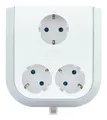 Produktbild: REV Ritter Steckdosenerweiterung MultiPower 3-fach weiß-grau - 20330112 (VPE: 2 Stück)