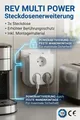 Produktbild: REV Multi Power – 3-fach Steckdosenerweiterung für die Festmontage