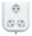 Produktbild: REV Ritter Steckdosenerweiterung MultiPower 3-fach weiß-grau - 2 Stück