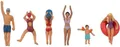 Produktbild: FALLER 151687 - Beim Baden und Schwimmen - Spur: H0 - Figuren & Ausschmückungen für Modelleisenbahnen - Maßstab: 1:87