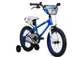 Produktbild: bergsteiger Kinderfahrrad Monaco 16 Zoll, geeignet für 4, 5, 6 Jahre, BMX, 1 Gang, V-Brakes, Trinkflasche