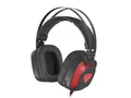 Produktbild: Genesis Gaming Headset Radon 720 (7.1) kabelgebunden schwarz/rot