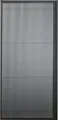 Produktbild: Alu Insektenschutz Uno-Plissee 100x215 cm - Fliegengitter Mückengitter