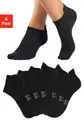 Produktbild: H.I.S Sportsocken Packung, 6 Stk. tlg. Kurzsocken und Sneakersocken in einem Pack, Gr. 35-38, 6x schwarz