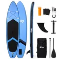 Produktbild: Brixy SUP Board – Aufblasbares Paddle Board – Komplettset – 305 cm – Max. 150 kg – Blau