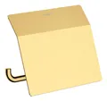 Produktbild: Hansgrohe AddStoris Toilettenpapierhalter mit Deckel - Polished Gold Optic - 41753990