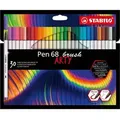 Produktbild: STABILO Pinselstift Pen 68 brush ARTY, 30er Kartonetui