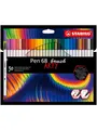 Produktbild: STABILO Pen 68 ARTY carton pack of 30 brush pens 204032