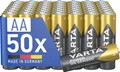 Produktbild: VARTA Batterien AA, 50 Stück, Power on Demand, Alkaline, 1,5V, 50 Stück