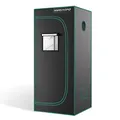 Produktbild: MARS HYDRO Growzelt 70x70x160cm,Indoor Grow Tent Reflektierende Mylar Zuchtzelte Hydrokultur,abnehmbaren Boden Tablett,für Pflanzen wachsen Raum