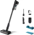 Produktbild: Philips Wireless Cordless Vacuum Cleaner Aqua 7000 Series, Digital Motor, PowerCyclone 12, with LED Lights, Clip-on Aqua Module, Up to 80 Minutes Runtime, with 2 Accessories, Blue (XC7053/01)