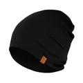 Produktbild: 100% Merinowolle Beanie Mütze Damen – Laufmütze Herren, Thermo Wintermütze, W...