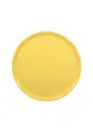 Produktbild: HENDI Pizzateller, Porzellan, Muster: einfarbig, Geschirrspüler und Mikrowellen geeignet, ⌀330mm, gelb