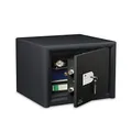 Produktbild: Burg-Wächter Möbeltresor mit Schlüssel, Combi-Line, Sicherheitsstufe S2, Feuerschutz LFS 30 P, VdS-geprüft, 27 l, 55 kg, CL 420 K, Schwarz