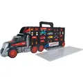 Produktbild: Dickie Toys 203749023 Truck mit Tragegriff inkl. 7 Spielzeugautos Helikopter