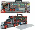 Produktbild: Dickie Carry Case Truck mit Tragegriff inkl. 7 Spielzeugautos Helikopter + ...