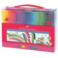 Produktbild: Faber-Castell (Schule) »Connector« Filzstifte 60 Farben + Bastelkarten und Connector-Clips mehrfarbig