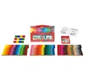 Produktbild: Faber-Castell Filzstift 60 Filzstifte CONNECTOR inkl. 12 Connector Clips