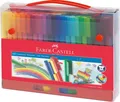 Produktbild: FABER-CASTELL 155560 - Filzstifte Connector in Koffer, 60-teilig 60er Koffer
