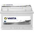 Produktbild: PKW Batterie 12V 74Ah Varta E38 Silver Dynamic Starterbatterie statt 70 72 75 Ah