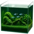 Produktbild: GarPet Aquarium Würfel Aquarium Becken 30 35 40 Glasaquarium Garnelen Nano Cube 35 cm x 35 cm x 35 cm