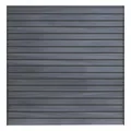 Produktbild: GrojaSolid Rhombus Steckzaun-Set Steingrau co-extrudiert 180x180cm 4250260974436