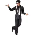 Produktbild: dressforfun Kostüm Herrenkostüm Gentlemen, Langarm-Hemd schwarz XL | XL