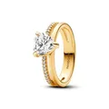 Produktbild: Pandora Doppelband Herz Ring 163100C01 Damenring