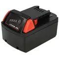 Produktbild: EXTENSILO Akku kompatibel mit Milwaukee M18 FMTIWF12-0X, FMTIWF12-502X, FMTIWP12 Elektrowerkzeug (5000 mAh, Li-Ion, 18 V)
