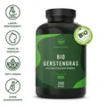 Produktbild: Bio Gerstengras - 240 Kapseln (500mg) - Deutscher Anbau - Vegan - TRUE NATURE®