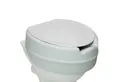 Produktbild: RUSSKA Toilettensitzerhöhung Russka Toilettensitzerhöher Soft mit Hygiene-Deckel 11 cm, 11 cm, weiche Sitzfläche, mit Hygiene-Deckel, 11 cm Sitzerhöhung