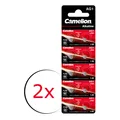 Produktbild: 2x Camelion AG1 164 364 SR621 LR621 196 396 397 SR726 Knopfzelle 1,5V = 20 Stück