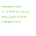 Produktbild: Hellermann Relifix V31.5-PP/SI-GN Gelk. gar 3x0,5-3x2,5 435-00650 (4250596414200