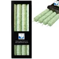 Produktbild: 4 Stearin Stabkerzen Mint 250 x 22 mm Kerzenfarm Kerzen Candle Set